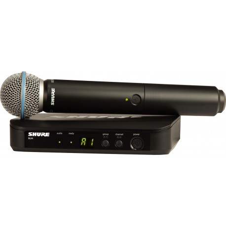 Sistema inalambrico SHURE BLX24E/B58 H8E