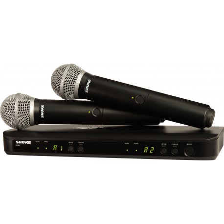 Sistema inalambrico SHURE BLX288E/PG58 H8E