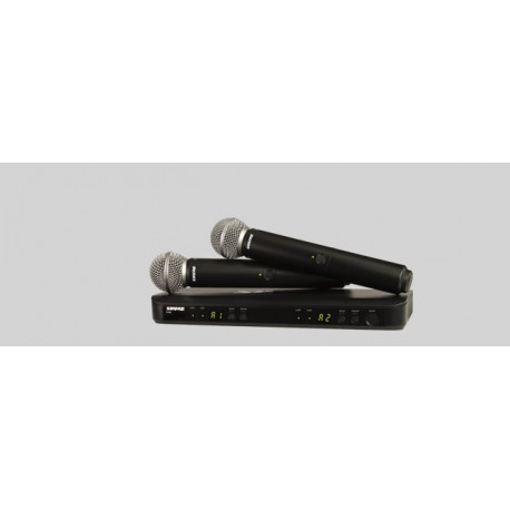 Sistema inalambrico SHURE BLX288E/SM58 H8E