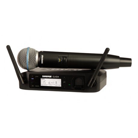 Sistema inalambrico SHURE GLXD24RE/B58-Z2