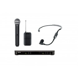 Sistema inalambrico SHURE BLX1288E/SM35 H8E