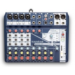 Mezclador SOUNDCRAFT NOTEPAD-12FX