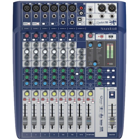 Mezclador SOUNDCRAFT SIGNATURE 10