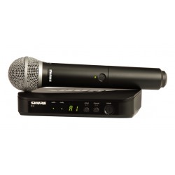 Sistema Inalámbrico SHURE BLX24/PG58